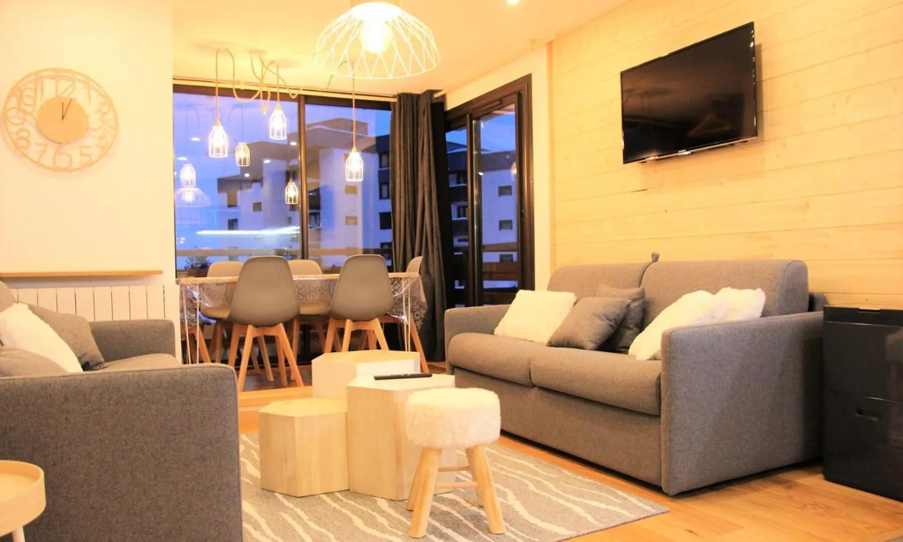 Apartmán Residence Schuss - Val Thorens Location: Appartement Renove Avec Chambre Et Cabine, Proche Des Pistes Mae-9028 Francie